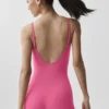 Airbrush One and Done kort onesie – Paradise Pink