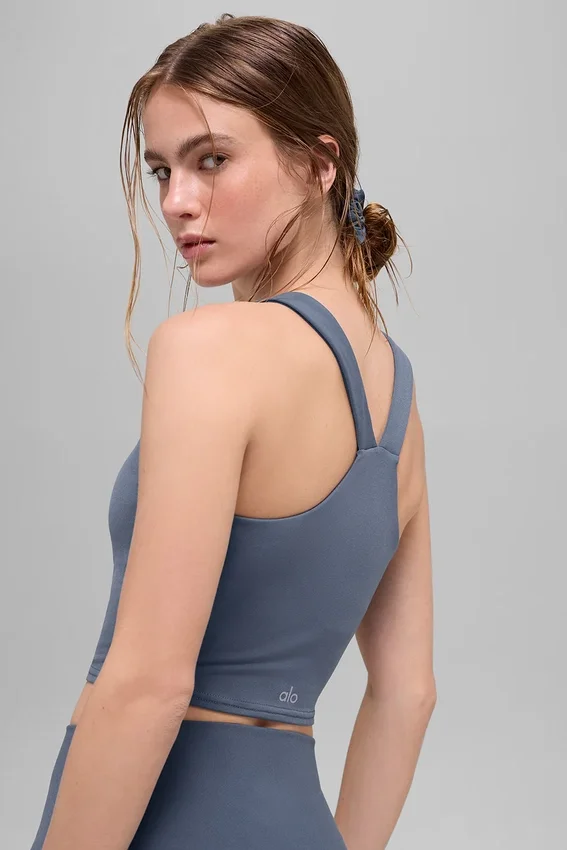 Airbrush Real Bra-tank – Bluestone