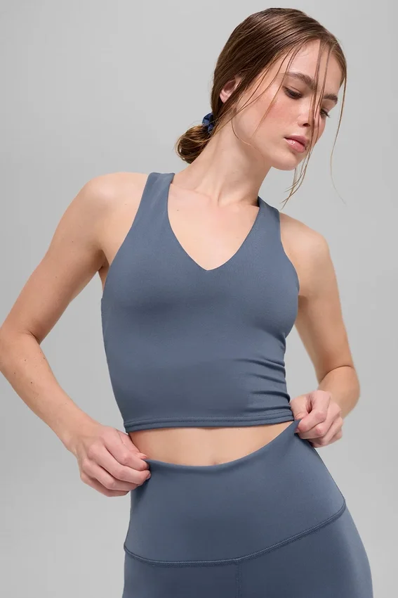 Airbrush Real Bra-tank – Bluestone