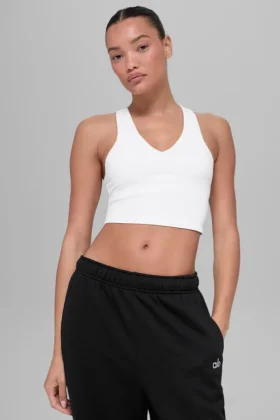Airbrush Real Bra Tank – hvit