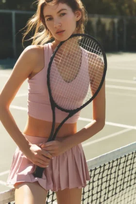 Airbrush Real Bra Tank – Vintage Pink
