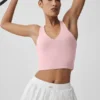 Airbrush Real Bra Tank – Vintage Pink