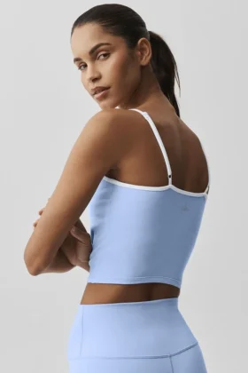 Airbrush Refined Bra Singleter – Lys Provence-blå/hvit