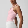 Airbrush Sparks Fly korsett-tank – Vintage Pink