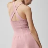 Airbrush Sparks Fly korsett-tenniskjole – Vintage Pink