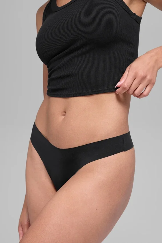 Airbrush usynlig tanga – svart