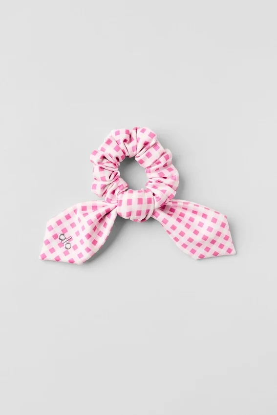 Airlift Gingham Rhythm Scrunchie – paradisrosa gingham