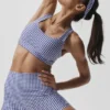 Gingham Airlift So Smooth-pannebånd – Navy Gingham