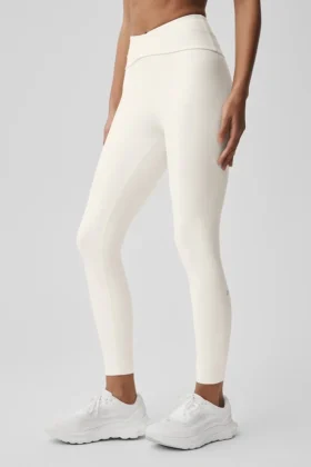 Airlift High-Waist 7/8 Horizon Tight – Ivory