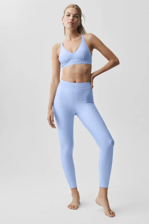 Airlift High-Waist 7/8 Line up Legging – Light Provence Blue