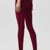 Airlift High-Waist 7/8 Line up Tights – Summer Romance Red