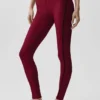 Airlift High-Waist 7/8 Line up Tights – Summer Romance Red