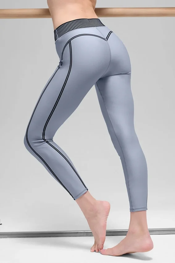 Airlift High-Waist 7/8 Line up Tights – Winter Frost