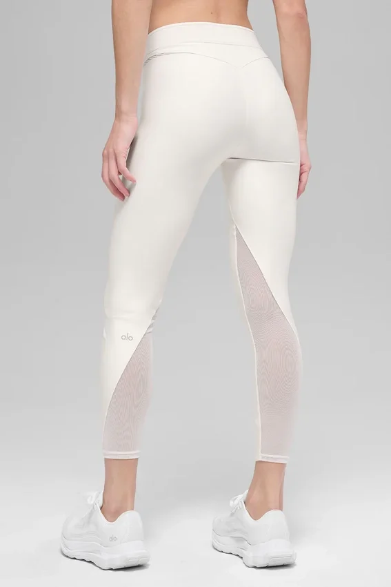 Airlift High-Waist 7/8 Rebel Tight – Ivory