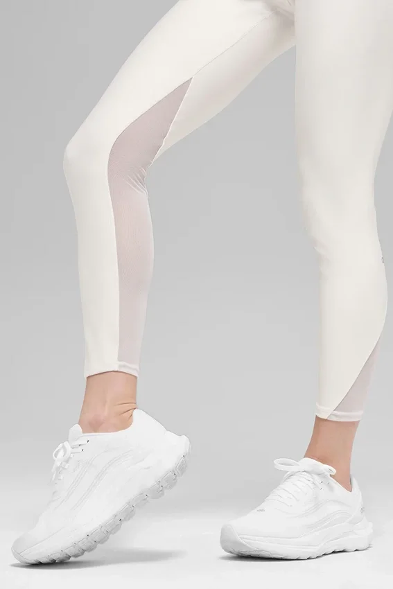 Airlift High-Waist 7/8 Rebel Tight – Ivory