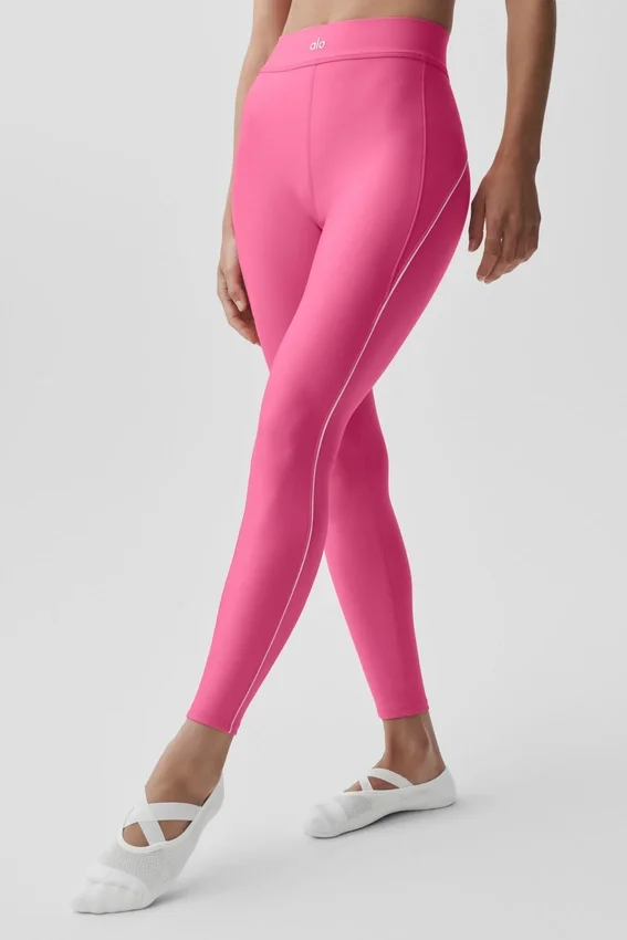 Airlift High-Waist 7/8 Speedwork Tights – Paradise Pink