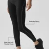 Airlift High-Waist 7/8 Speedwork Tights – svart