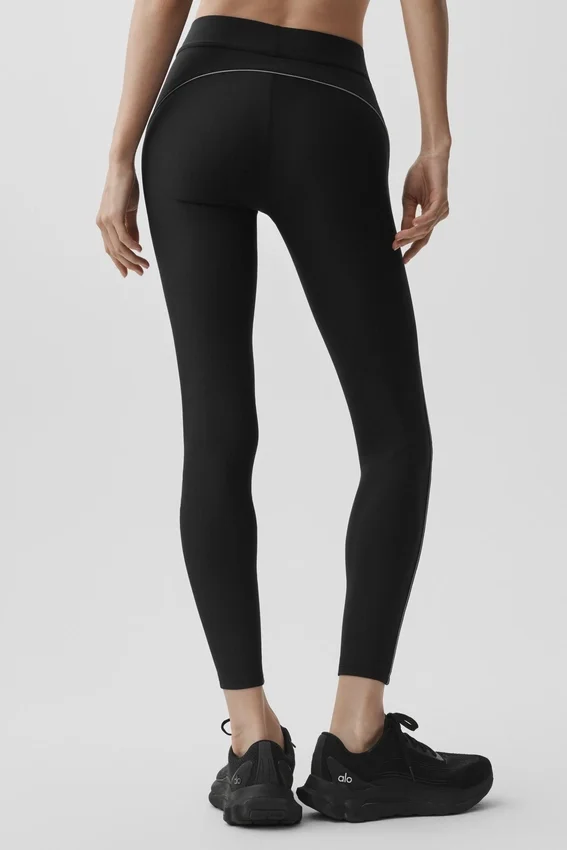 Airlift High-Waist 7/8 Speedwork Tights – svart