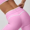 Airlift High-Waist Charger 7/8-tights – Candy Heart-rosa/hvit