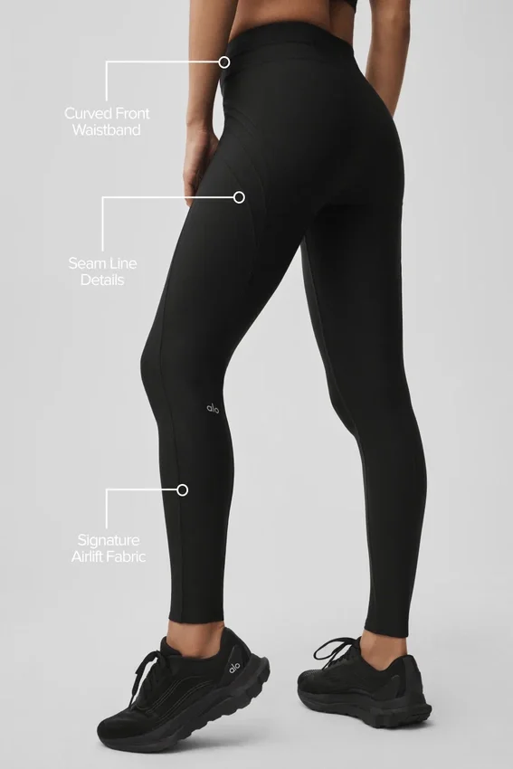 Airlift High-Waist Evolve Legging – svart