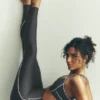 Airlift High-Waist Haven Tight – antrasitt/hvit