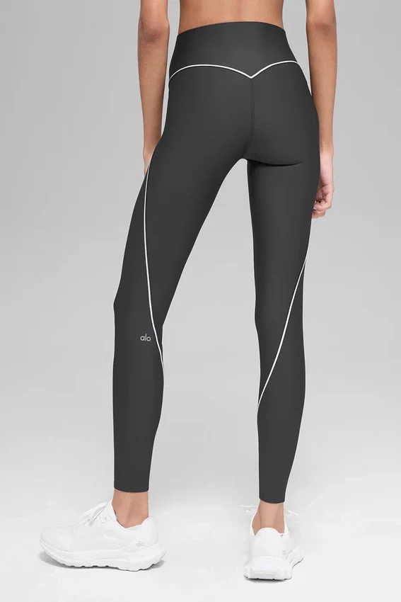 Airlift High-Waist Haven Tight – antrasitt/hvit