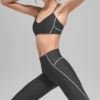 Airlift High-Waist Haven Tight – antrasitt/hvit