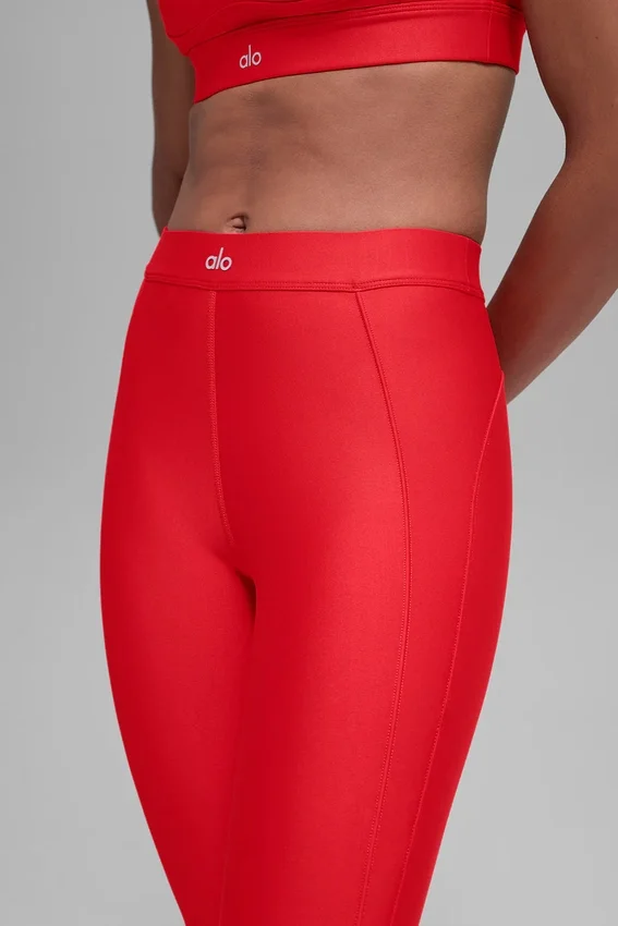Airlift High-Waist Ignite 7/8 Tights – Knallrød