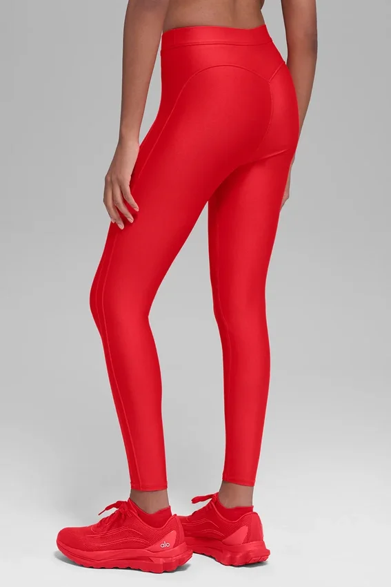 Airlift High-Waist Ignite 7/8 Tights – Knallrød