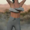Airlift High-Waist Light Speed Tights – Lunar Grey
