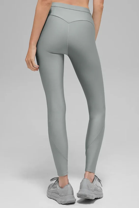 Airlift High-Waist Light Speed Tights – Lunar Grey