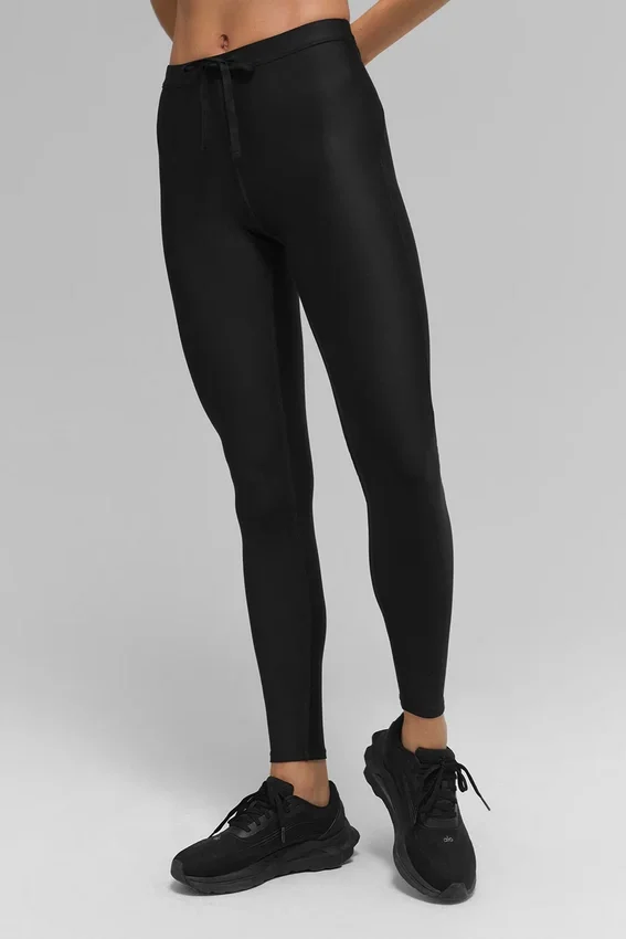 Airlift High-Waist Light Speed Tights – svart
