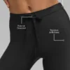 Airlift High-Waist Light Speed Tights – svart