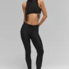 Airlift High-Waist Light Speed Tights – svart