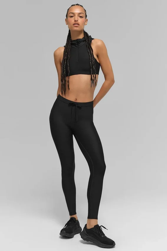 Airlift High-Waist Light Speed Tights – svart