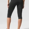 Airlift High-Waist Line up Capri – svart