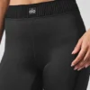 Airlift High-Waist Line up Capri – svart