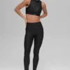 Airlift High-Waist Mesh Infatuation Tight – svart