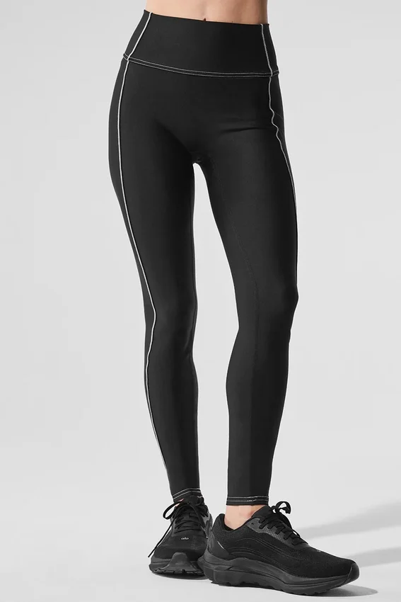 Airlift High-Waist Redefine Tights – svart/hvit