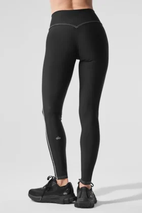 Airlift High-Waist Redefine Tights – svart/hvit