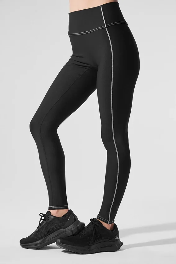 Airlift High-Waist Redefine Tights – svart/hvit