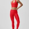 Airlift High-Waist Slank Tight – Knallrød