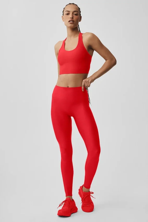 Airlift High-Waist Slank Tight – Knallrød