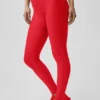 Airlift High-Waist Slank Tight – Knallrød