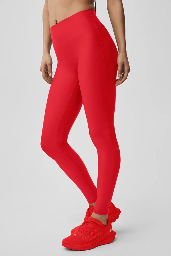 Airlift High-Waist Slank Tight – Knallrød