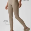 Airlift High-Waist Sleek Tight – Gravel