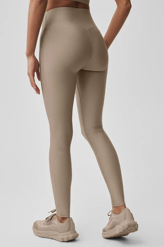 Airlift High-Waist Sleek Tight – Gravel