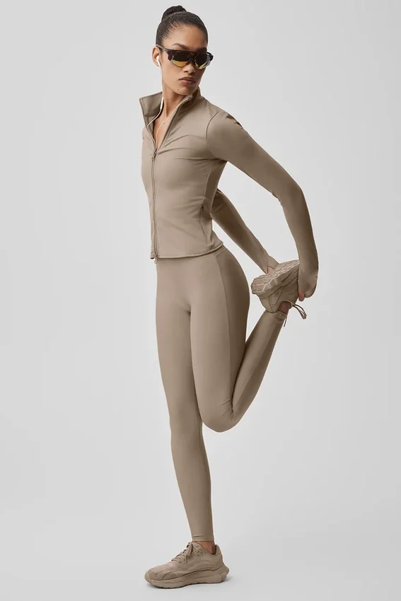 Airlift High-Waist Sleek Tight – Gravel