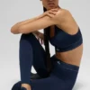 Airlift High-Waist Suit up Tights – Navy/Navy