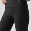 Airlift High-Waist vintervarme tights – svart